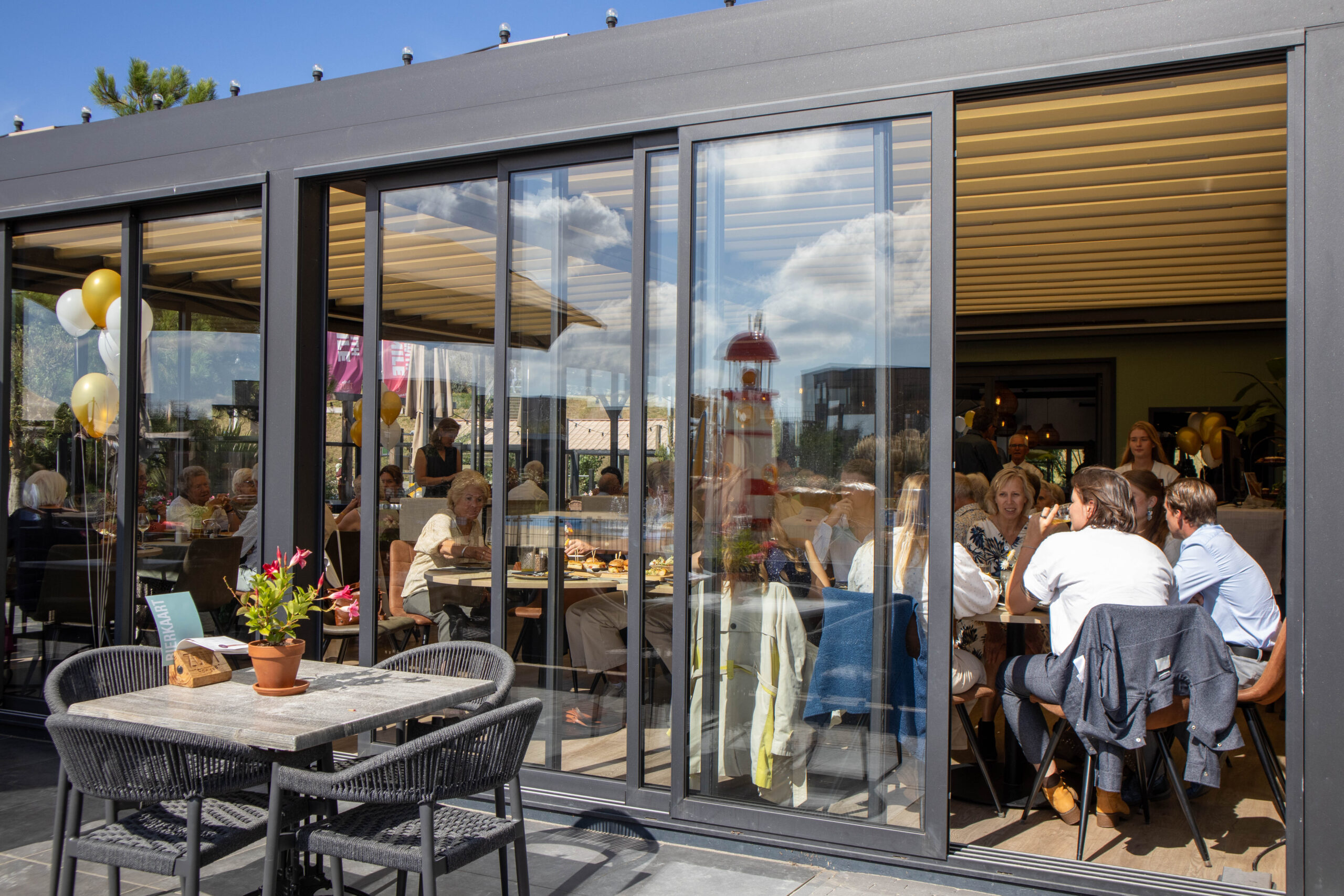 Feestje eetcafe zout